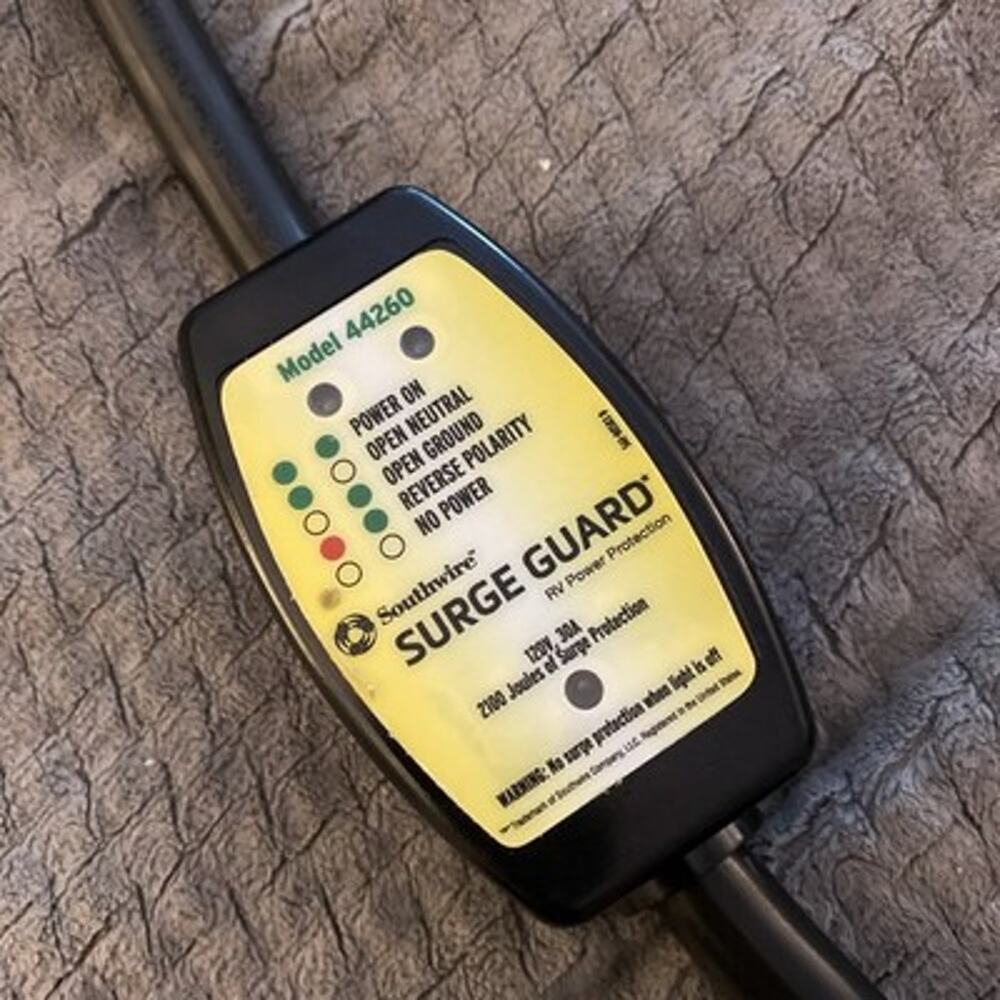Surge Guard 44260 RV Portable Surge Protector - 30 Amp - 120V